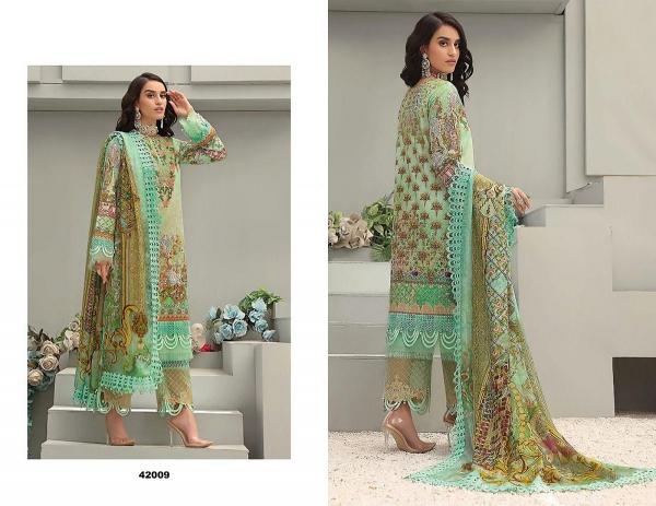 Apana Razia Sultan Vol 42  Karachi Cotton Dress Material Collection